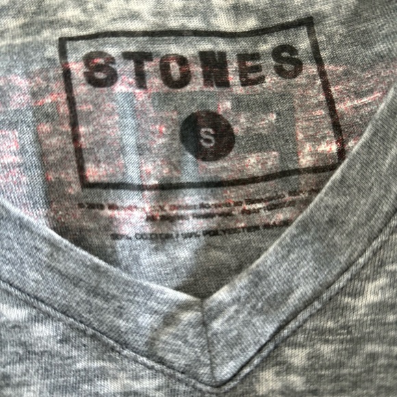 The Rolling Stones Gray Short Sleeve Tee, size S. - Picture 2 of 5